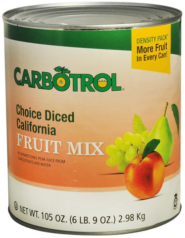 Fruit Carbotrol Fruit Mix , 105 ounce -- 6 per case