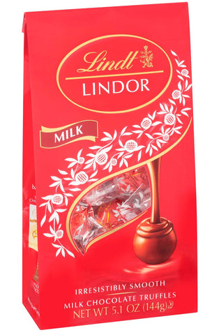 Lindt and Sprungli Milk Chocolate Truffles, 5.1 Ounce -- 6 per case