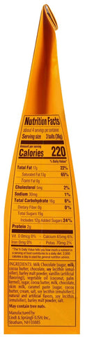 Lindt and Sprungli Lindor Caramel Milk Chocolate Truffle, 5.1 Ounce Bag -- 6 per case