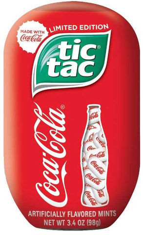Tic Tac Coca Cola Mints - Sidekick, 3.4 Ounce -- 16 per case