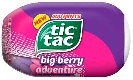 Tic Tac Mint Candy - Fridge Pack, 3.4 Ounce -- 48 per case