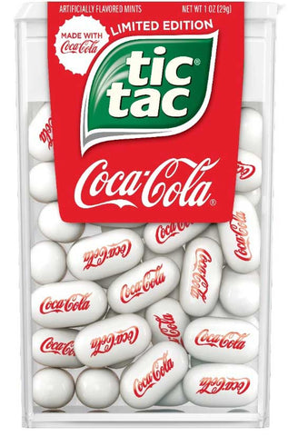 Tic Tac Coca Cola Mints - Floorstand, 1 Ounce -- 96 per case