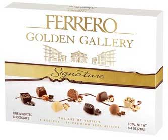 Golden Gallery Signature Everyday Fine Assorted Chocolate - Counter Unit, 8.4 Ounce -- 6 per case