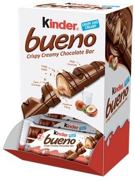 Kinder Joy Crispy Creamy Chocolate Bar, 1.5 Ounce - Counter Unit -- 30 per case
