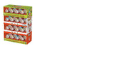 Kinder Joy Easter Sweet Cream Topped with Cocoa Wafer Bites - Sidekick Pack, 0.7 Ounce -- 48 per case.