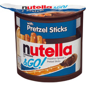 Nutella Original Hazelnut Spread Plus Pretzels, 1.9 Ounce -- 24 per case