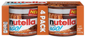 Nutella and Go Hazelnut Spread Plus Pretzel Sticks, 7.6 Ounce -- 6 per case.