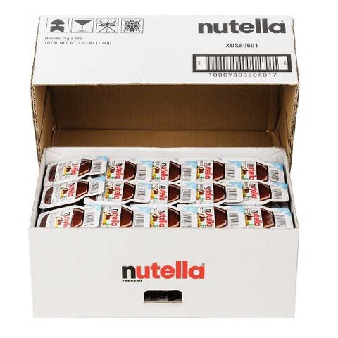 Nutella Original Hazelnut Spread, 0.52 Ounce -- 120 per case.