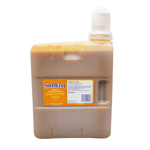 Sunkist 3 Plus 1 Pineapple 100 Percent Juice Concentrate, 101.333 Fluid Ounce -- 3 per case.