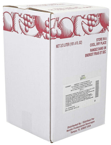 Nestle Professional Blueberry Pomegranate Acai Enhanced Water, 3 Liter Bottle -- 3 per case