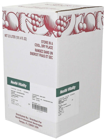 Nestle Vitality 100 Percent Orange Juice Concentrate, 3 Liter Bottle -- 3 per case