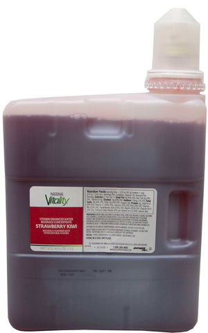Nestle Vitality 5 Plus 1 Strawberry Kiwi Flavored Enhanced Water, 3 Liter -- 3 per case