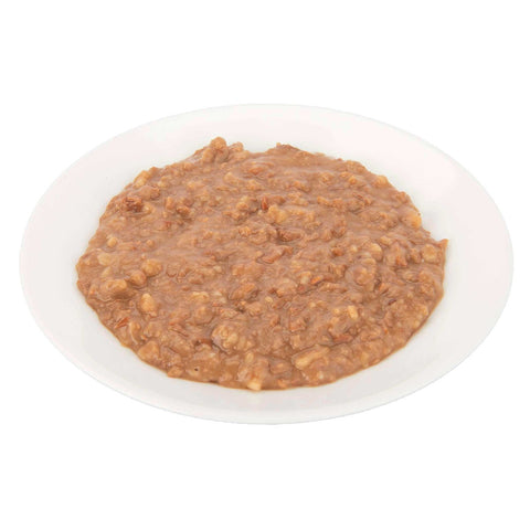 Santiago Vegetarian Refried Beans with Whole Bean - 28.1 oz. pouch, 6 pouches per case
