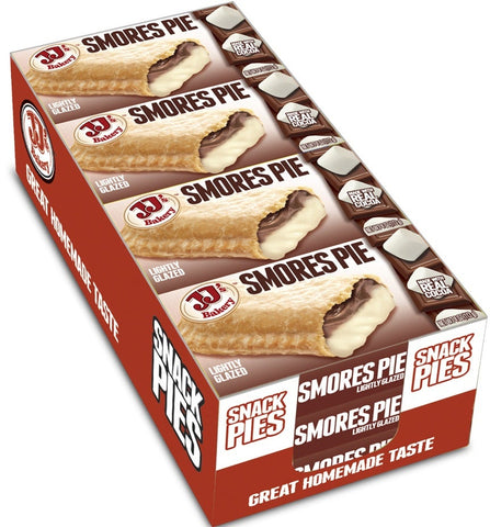 JJs Bakery Smores Pie Snack -- 48 per case.
