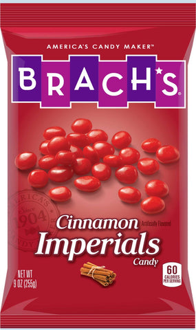 Brachs Cinnamon Imperials Candy, 9 Ounce -- 12 per case.