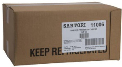 Sartori Parmesan Cheese, 8 Ounce Shaved Bag -- 16 per case