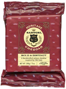 Sartori Cheddar Cheese Brick, 7 Ounce -- 12 per case