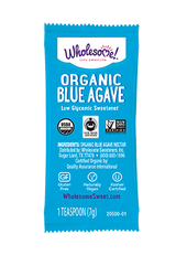Wholesome Live Sweetly Organic Blue Agave.