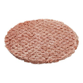 Double Red Provisions 80/20 3-1 Wide Ground Beef Patty, 5.33 Ounce -- 30 per case.
