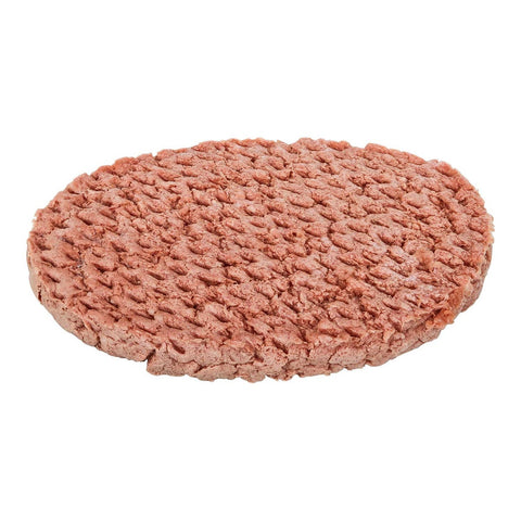 Double Red Provisions 80/20 2-1 Oval Ground Beef Patty, 8 Ounce -- 20 per case.