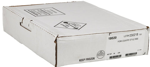 Double Red Provisions Country Style Pork Rib, 4 Ounce -- 40 per case.