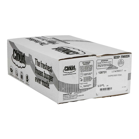 Cloud 3:1 Chopped Beef Steak Patty, 5.33 Ounce -- 45 per case.