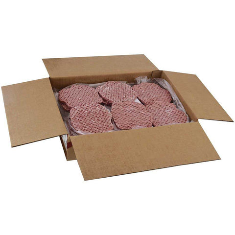 Double Red Provisions Ground Angus Beef Patty, 4 Ounce -- 40 per case
