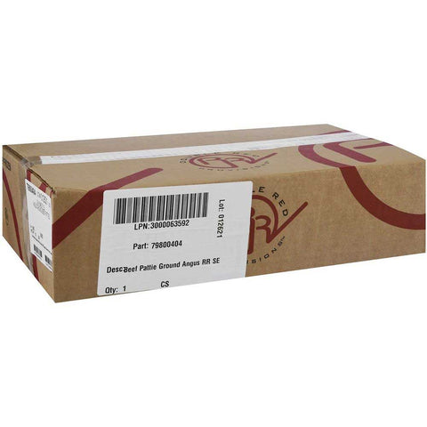 Double Red Provisions Ground Angus Beef Patty, 4 Ounce -- 40 per case