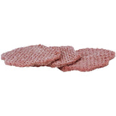 Double Red Provisions Ground Angus Beef Patty, 4 Ounce -- 40 per case