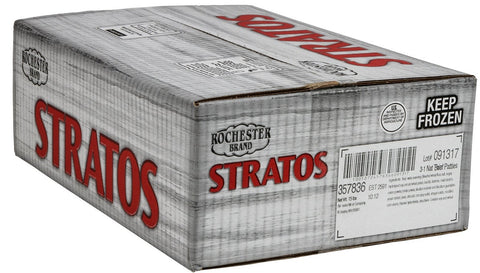 Stratos Beef Patty, 5.33 Ounce -- 45 per case.