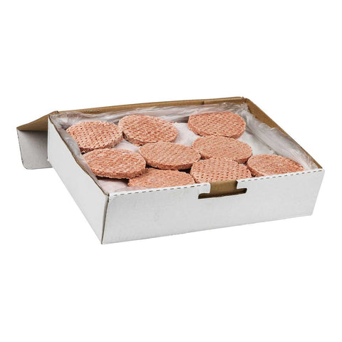 Rochester 80/20 5 1 Beef Patty with Textured Veg Protein, 3.2 Ounce -- 50 per case.