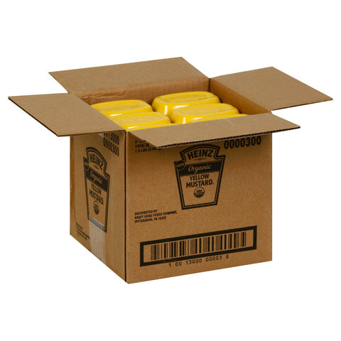 Heinz Organic Yellow Mustard, 20 Ounce -- 6 per case.