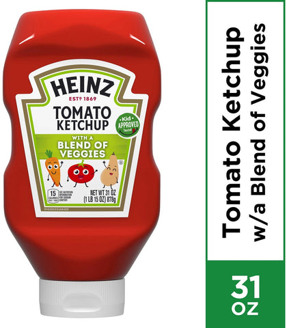 Heinz Tomato Ketchup, 31 Ounce -- 12 per case