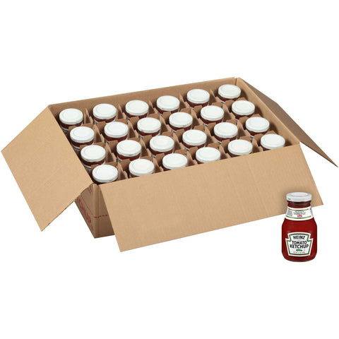 Heinz Ketchup, Wide Mouth Glass, 12 Ounce -- 24 per Case