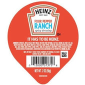 Heinz Four Pepper Ranch Dressing, 2 Ounce -- 36 per case