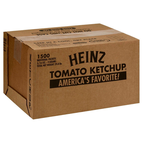 Heinz Ketchup Single Serve, 9 Gram -- 1500 per case