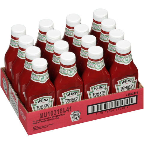 Heinz Classic Ketchup, 14 Ounce -- 16 per case.