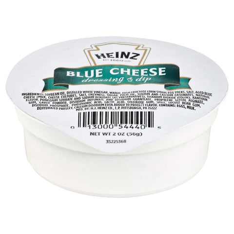 Heinz Blue Cheese Salad Dressing, 2 Ounce -- 60 per case.