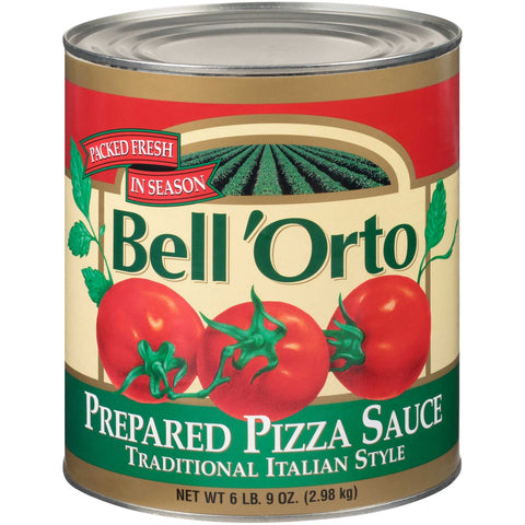 Bell'Orto Fully Prepared Pizza Sauce,105 Ounce -- 6 per case