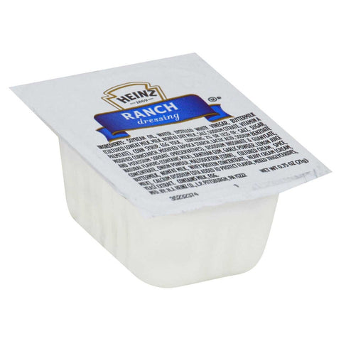 Heinz Dunk Cup Ranch Dressing, .75 Ounce -- 100 Case