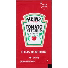 Heinz Ketchup Single Serve, 9 Gram -- 200 per case
