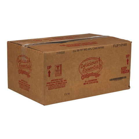 Otis Spunkmeyer Whole Grain Individually Wrapped Cinnamon Muffin, 2 Ounce -- 72 per case.