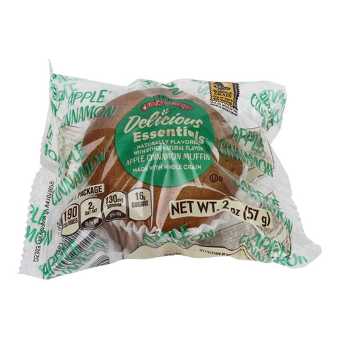 Otis Spunkmeyer Whole Grain Individually Wrapped Cinnamon Muffin, 2 Ounce -- 72 per case.