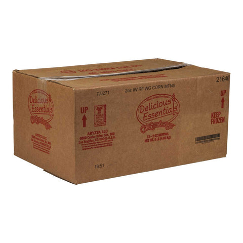 Otis Spunkmeyer Delicious Essentials 51 Percent Whole Grain Corn Muffin, 2 Ounce -- 72 per case.