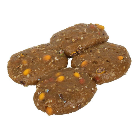 Otis Spunkmeyer Carnival Multi Colored Candy Coated Semi Sweet Chocolate Gem Cookie Dough, 1.85 Ounce -- 180 per case.