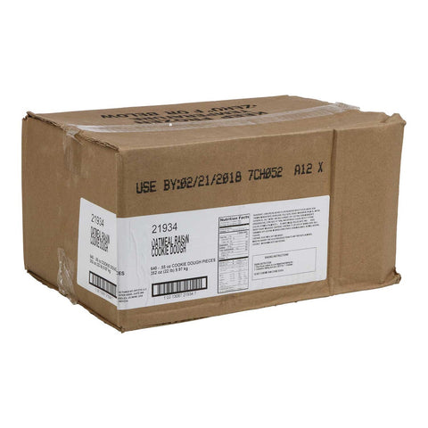 Pennant Oatmeal Raisin Cookie Dough, 0.55 Ounce Bag -- 640 per case.