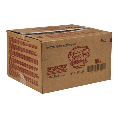 Delicious Essentials Oatmeal Raisin Cookie Dough, 1.5 Ounce -- 240 per case.