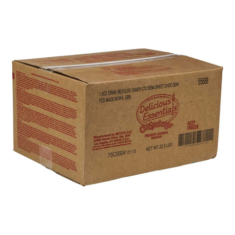 Otis Spunkmeyer Delicious Essentials Carnival Cookie Dough, 1.5 Ounce -- 240 per case
