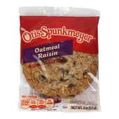 Otis Spunkmeyer Express Thaw N Serve Oatmeal Raisin Cookies, 2 Ounce -- 72 per case.