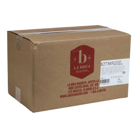 Labrea Bakery Gluten Free Sliced Multigrain Artisan Sandwich Bread 13 Ounce -- 8 per case.